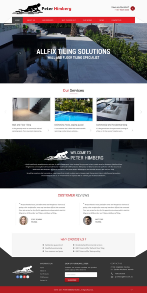 Web Design by pb for this project | Design: #9550846