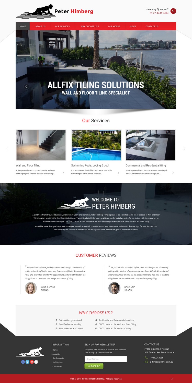 Diseño Web por pb para este proyecto | Diseño #9550848