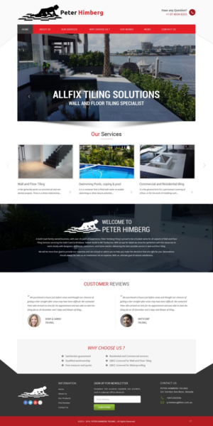Web Design by pb for this project | Design: #9550848
