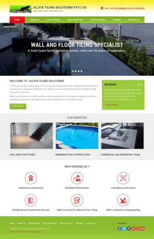 Web Design by pb for this project | Design: #9623674