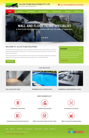 Web Design by pb for this project | Design: #9623675