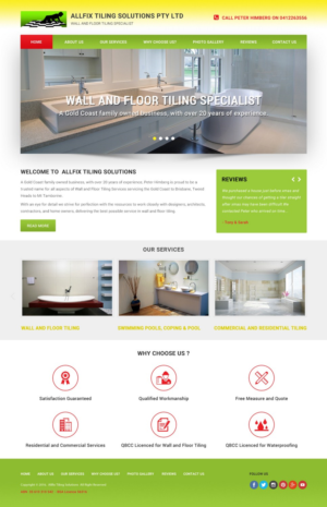 Web Design by pb for this project | Design: #9717649