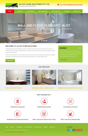 Web Design by pb for this project | Design: #9717651
