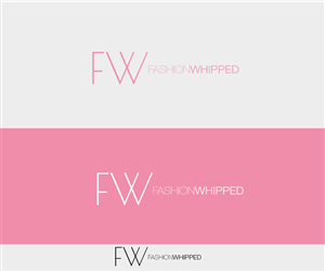 Fashion Whipped or FW | Logo Design by Shirlei Patricia
