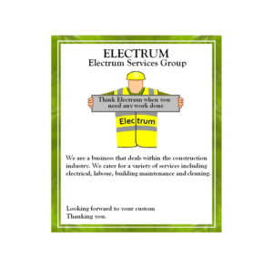 Logo Design by designerone for Electrum Services Group | Design: #9503395