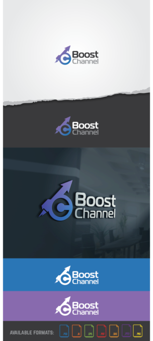 Logo Design by aalio01 for BoostChannel LLC | Design #9486034