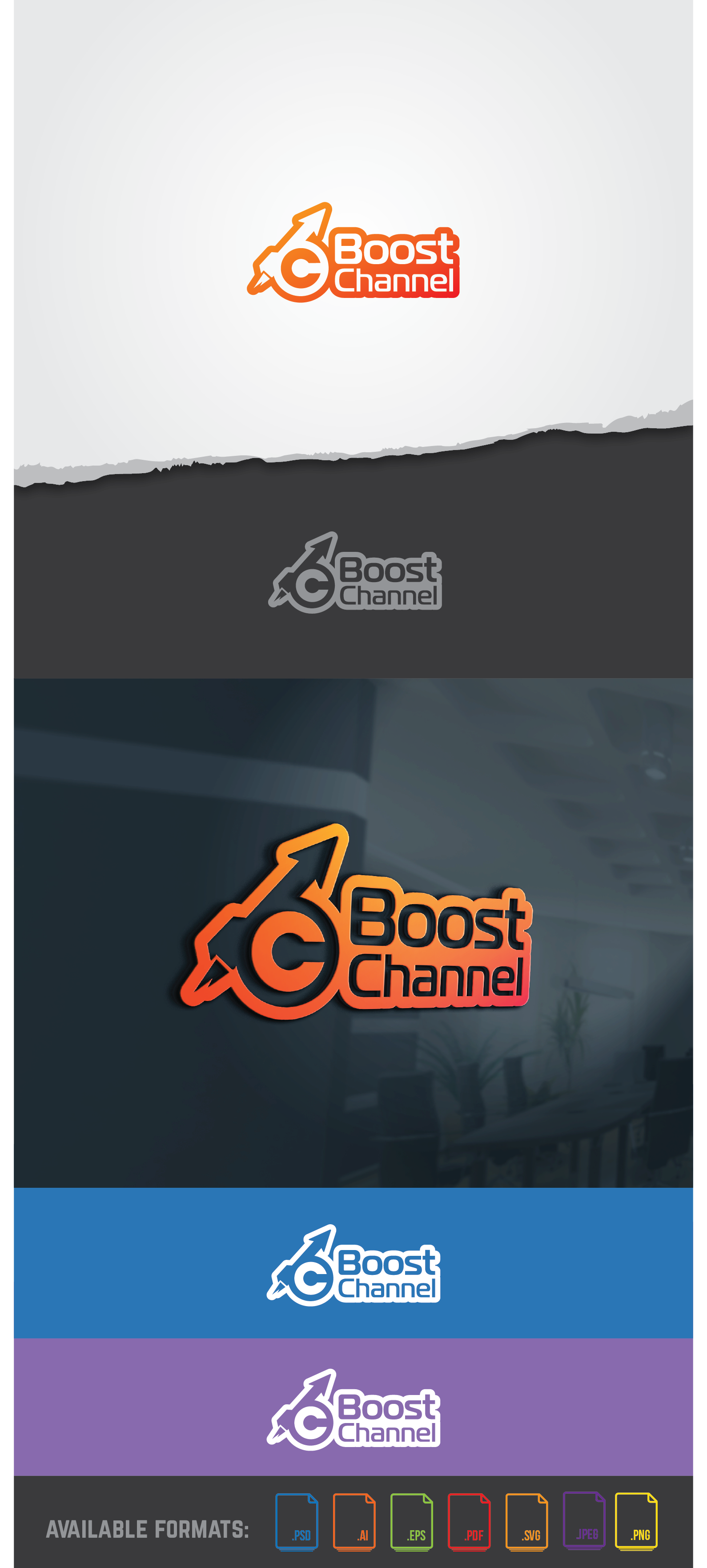 Logo-Design von aalio01 für BoostChannel LLC | Design #9486061