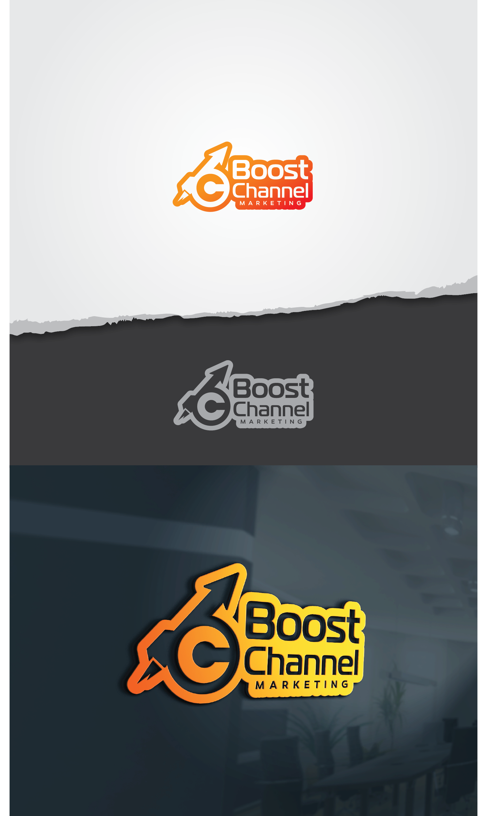 Logo Design by aalio01 for BoostChannel LLC | Design #9528800