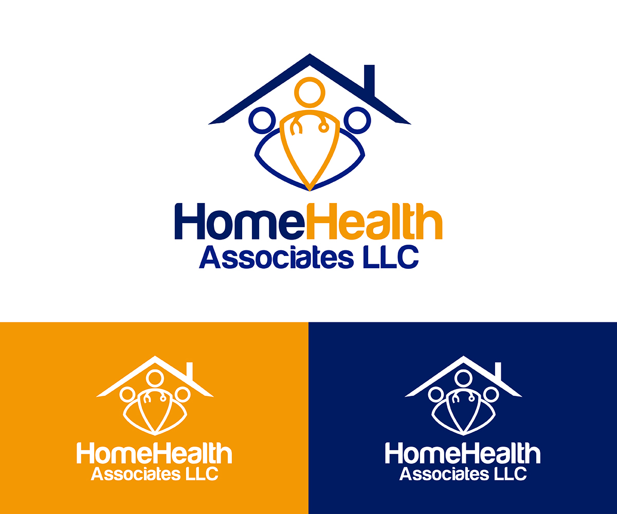 Logo Design by Khalid Mehmood for HOME HEALTH ASSOCIATES | Design #9507747