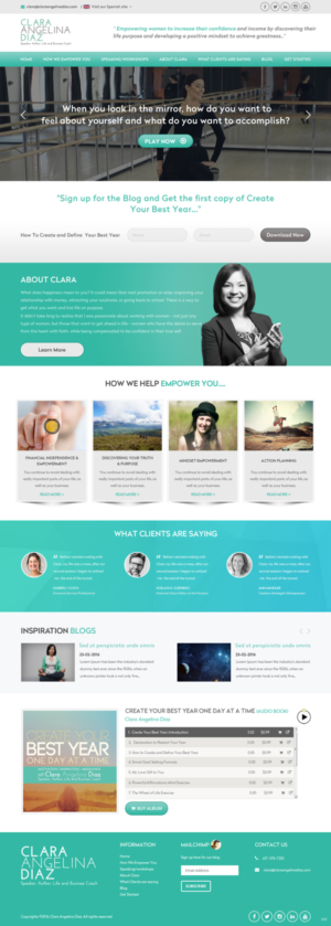 Web Design par pb pour ce projet | Design : #10234421