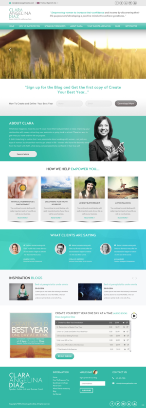 Web Design par pb pour ce projet | Design : #10234423