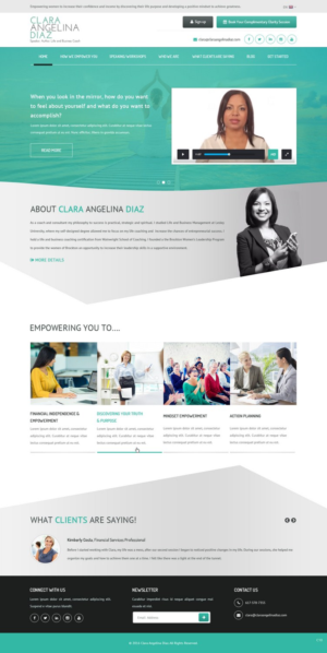 Web Design par pb pour ce projet | Design : #9879999