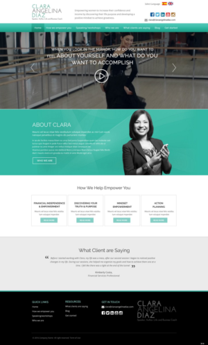Web Design par pb pour ce projet | Design : #9884987