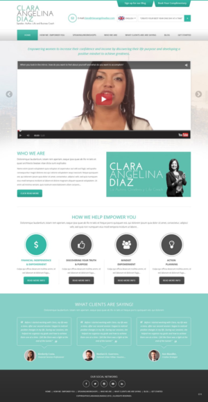Web Design par pb pour ce projet | Design : #9897026