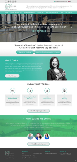 Web Design par pb pour ce projet | Design : #9897034