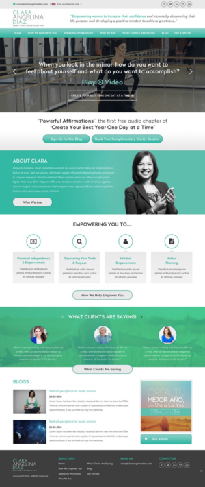 Web Design par pb pour ce projet | Design : #9928300