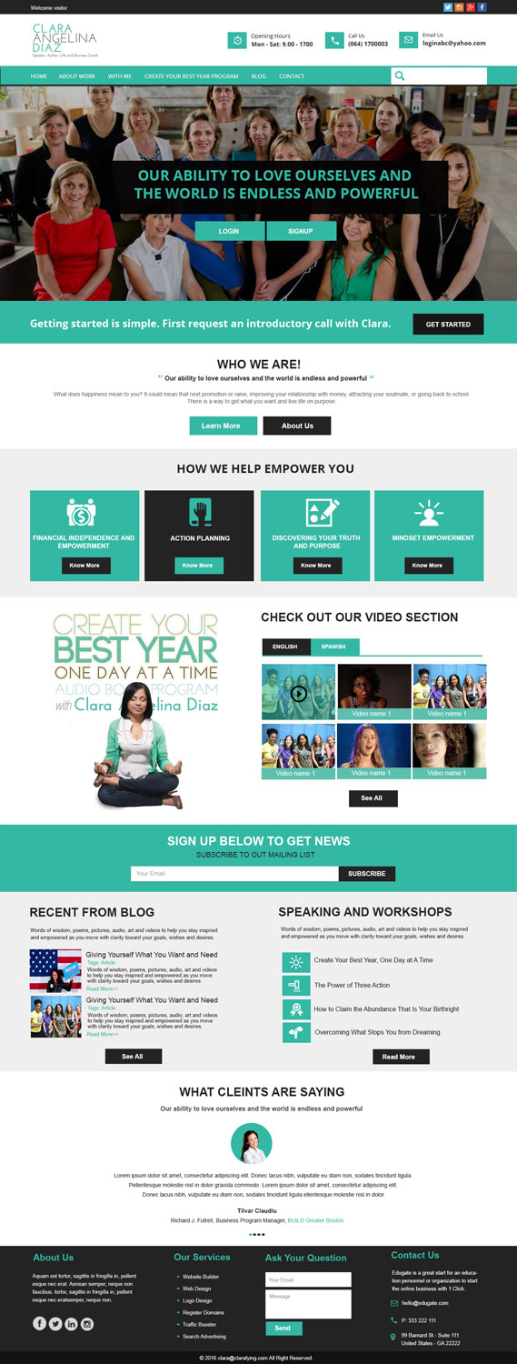 Diseño Web por Xclusive Designers para este proyecto | Diseño #9889530