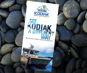 Flyer Design by bims for Kodiak Water Taxi and Transport | Design: #10360897