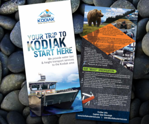 Flyer Design by bims for Kodiak Water Taxi and Transport | Design: #9732029