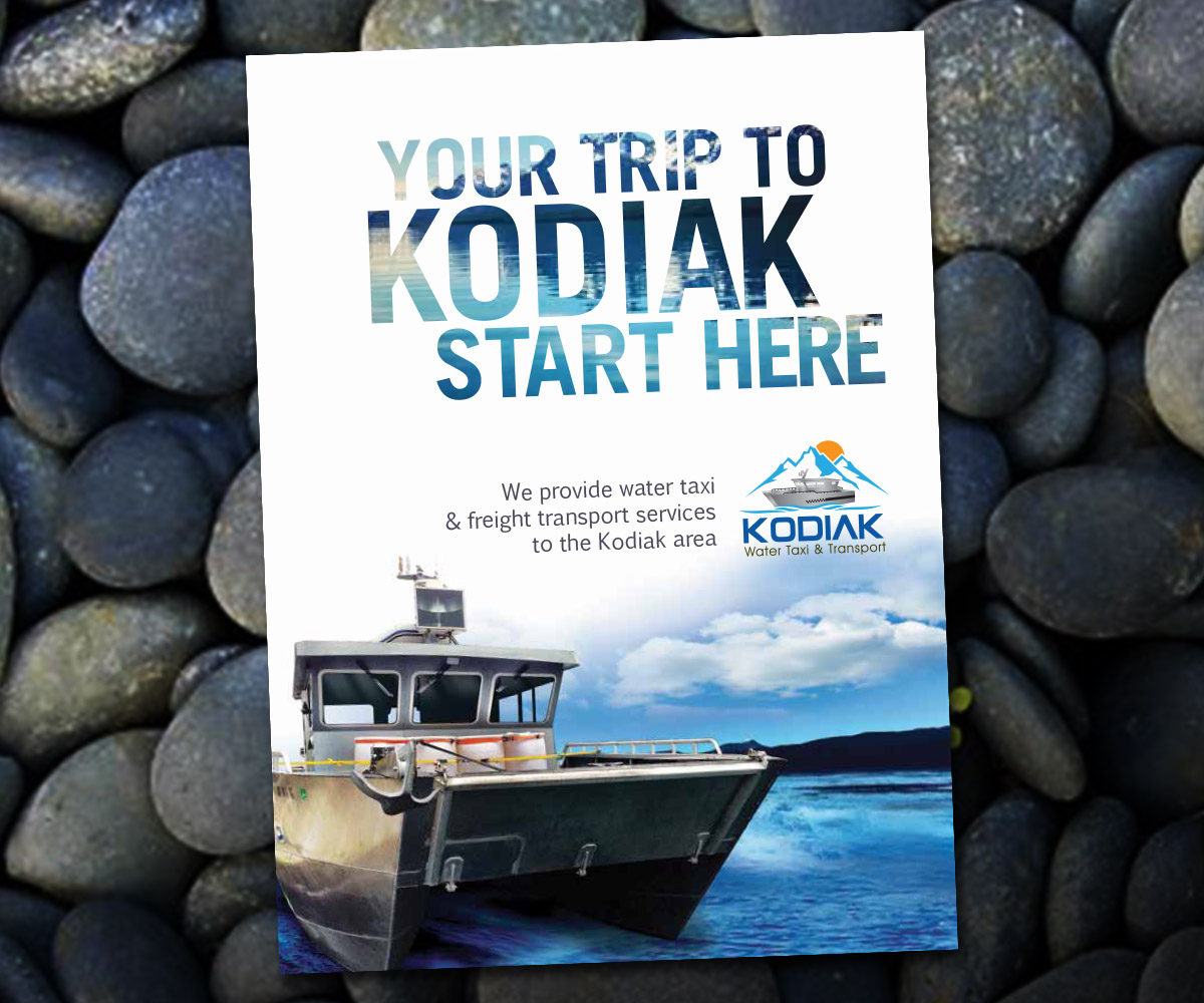 Design de Flyer par bims pour Kodiak Water Taxi and Transport | Design #9732235