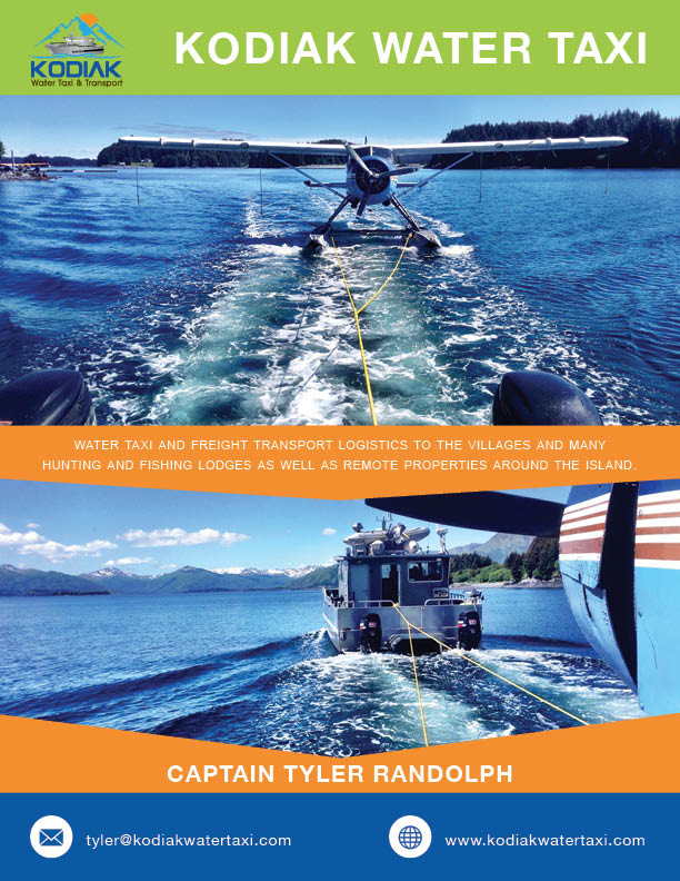 Flyer Design by eayeri for Kodiak Water Taxi and Transport | Design #9513925