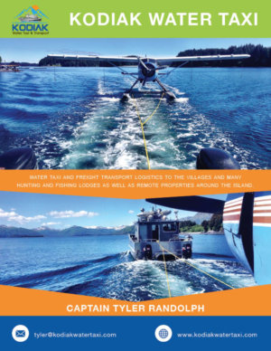 Design de Flyer par eayeri pour Kodiak Water Taxi and Transport | Design : #9513925