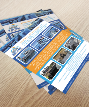 Kodiak Water Taxi and Transport Flyer | Diseño de Flyer por Kristijan Trajchev