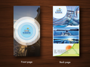 Flyer Design by yuan_0104 for Kodiak Water Taxi and Transport | Design: #9522619