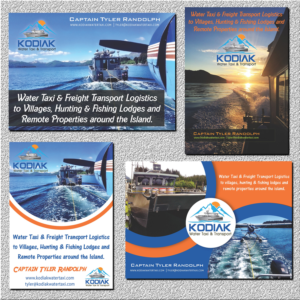 Design de Flyer par Vimal Teja pour Kodiak Water Taxi and Transport | Design : #9496515