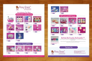 Catalogue Design by Artcher for The Roxy Grace Company | Design: #9524132
