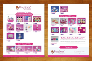 Catalogue Design by Artcher for The Roxy Grace Company | Design: #9524133