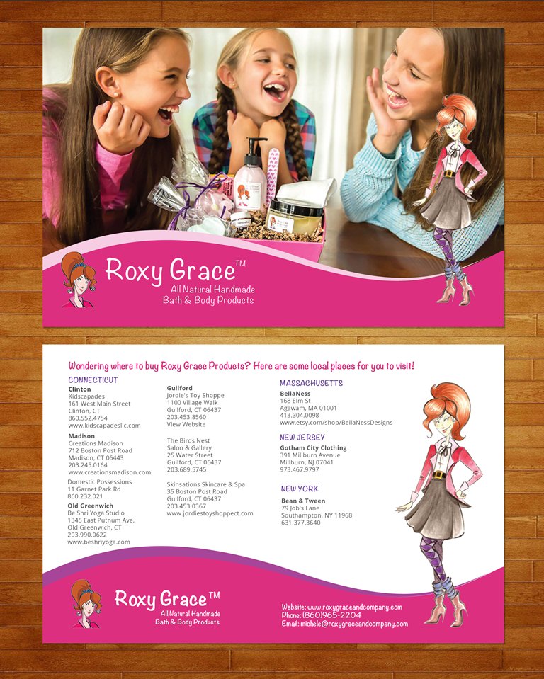 Catalogue Design by Artcher for The Roxy Grace Company | Design #9563421