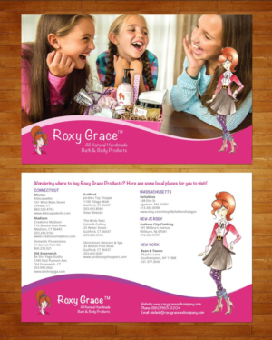 Catalogue Design by Artcher for The Roxy Grace Company | Design: #9563421