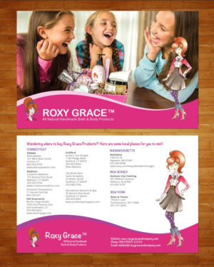 Catalogue Design by Artcher for The Roxy Grace Company | Design: #9563423
