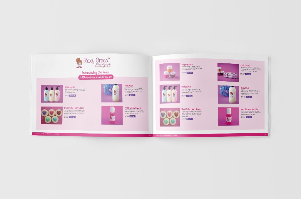 Catalogue Design by Artcher for The Roxy Grace Company | Design #9567903