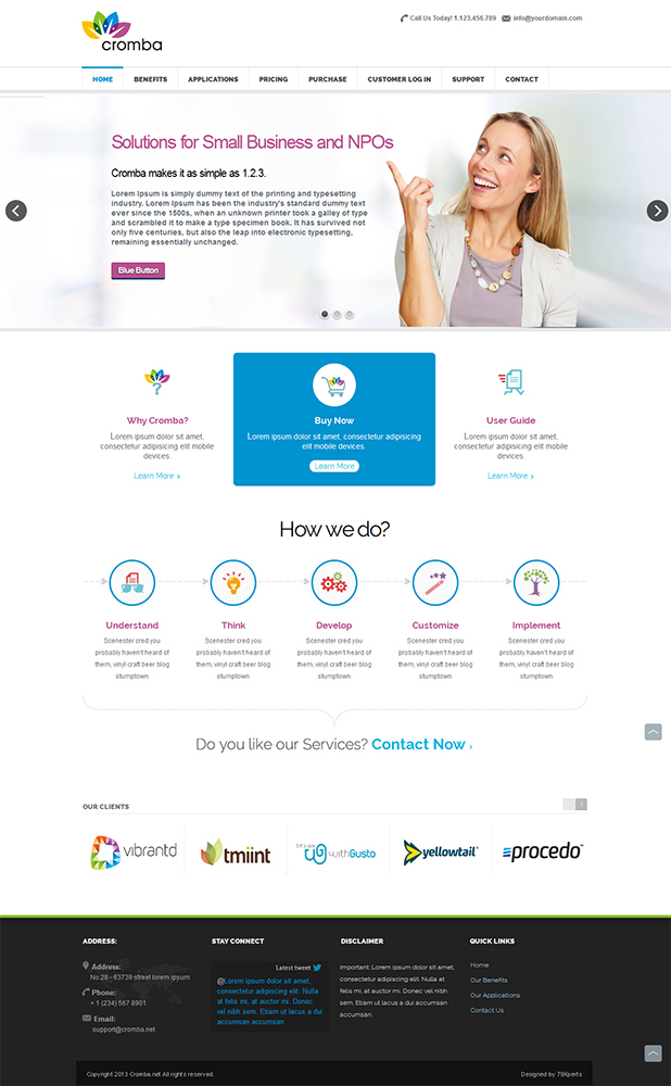 Web Design by M79 for this project | Design #2879127