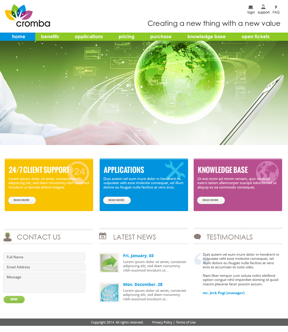 Web Design par jeckx2 pour ce projet | Design #2892548