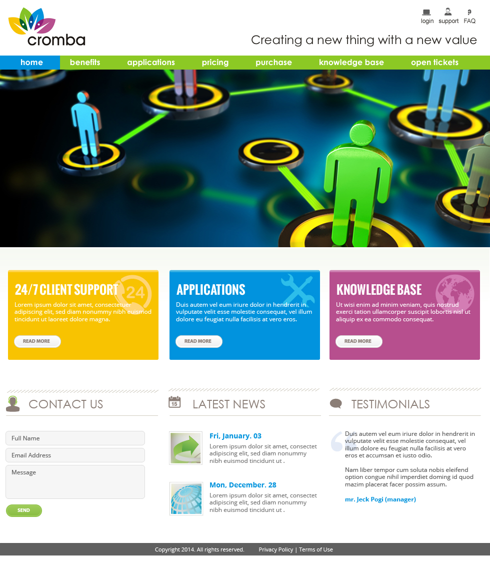 Web Design by jeckx2 for this project | Design #2892549