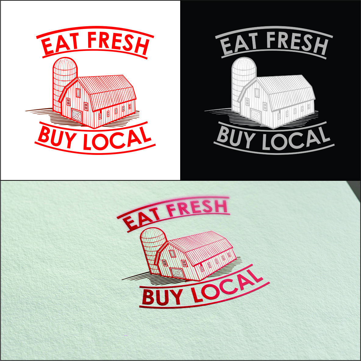 Logo Design by DR for Ajfarms | Design #9510950