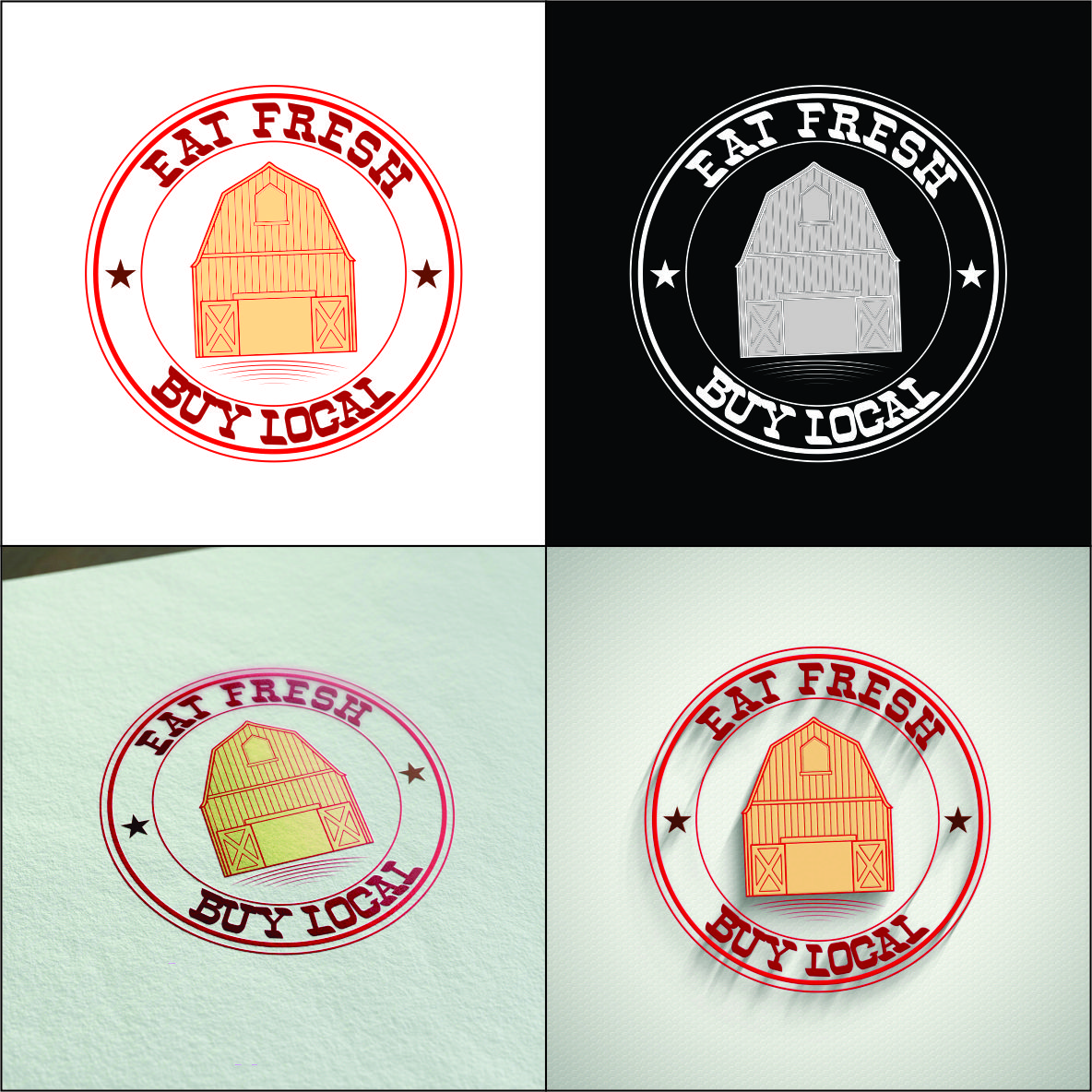 Logo Design by DR for Ajfarms | Design #9513907