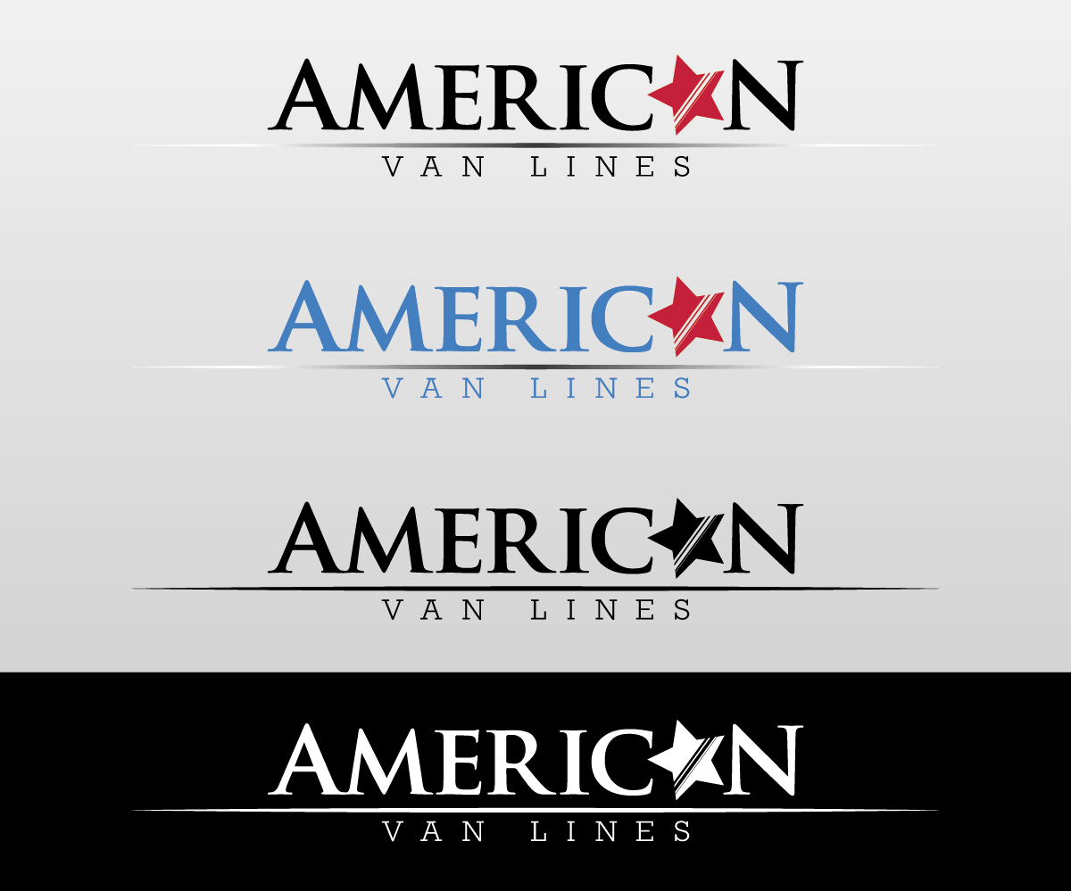 Logo Design by weirdo.art for American Van Lines | Design #9486267