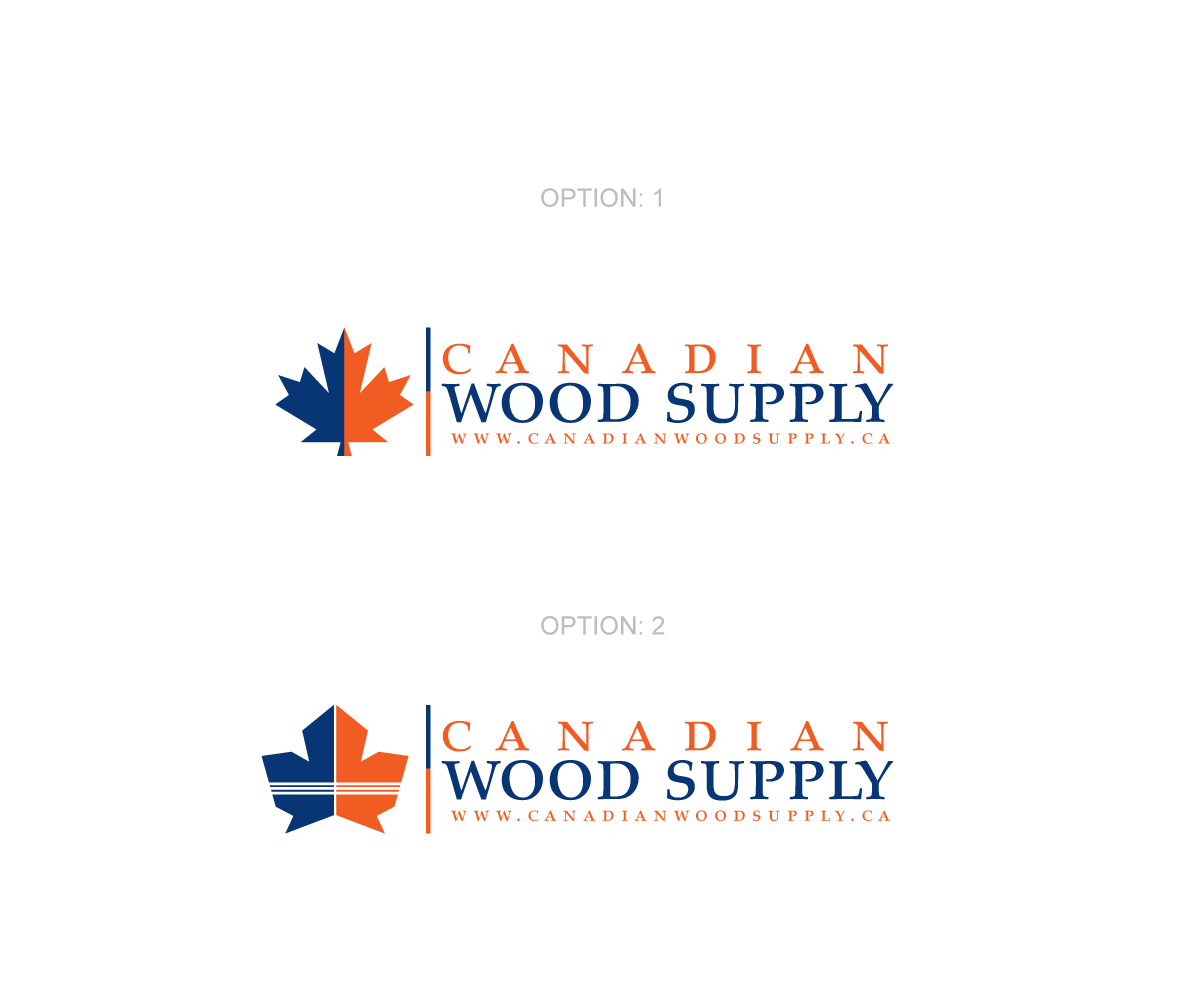 Logo Design by Intro Base for Canadian Wood Supply | Design #9588345