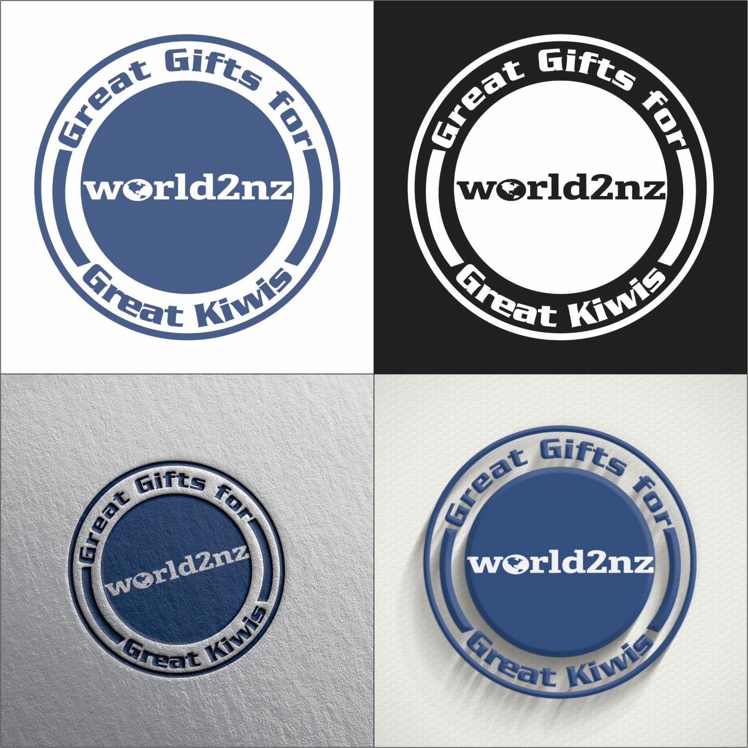 Diseño de Logo por DG para World2NZ Gift Center Ltd | Diseño #9491055