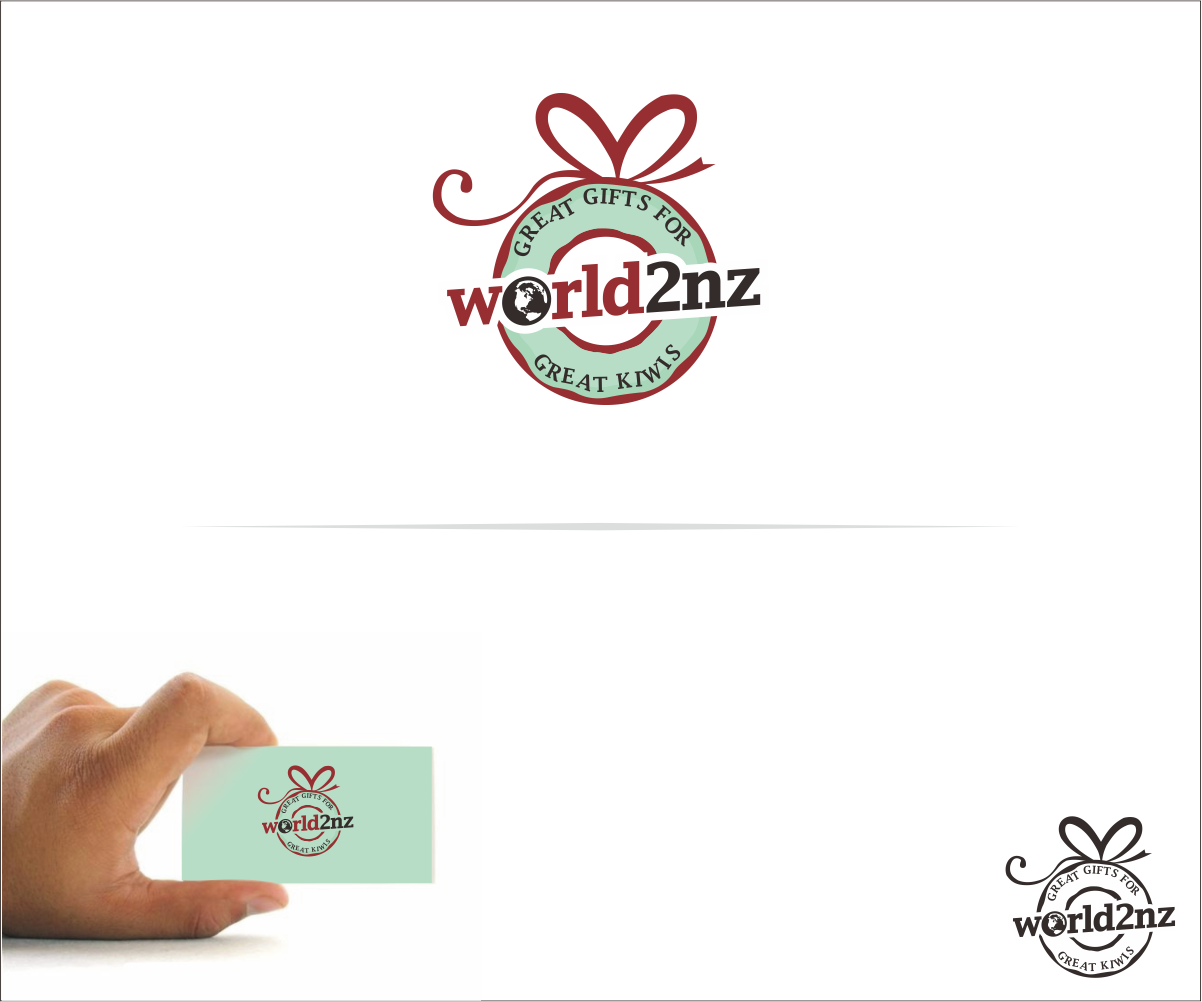 Logo Design by haszart for World2NZ Gift Center Ltd | Design #9484954
