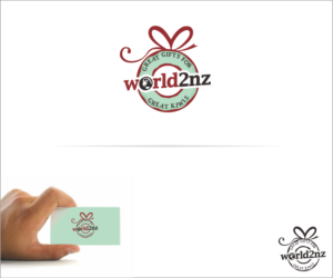 Logo Design by haszart for World2NZ Gift Center Ltd | Design: #9484954