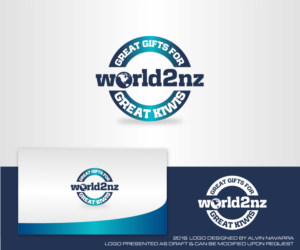 Logo Design by alvinnavarra for World2NZ Gift Center Ltd | Design: #9521683