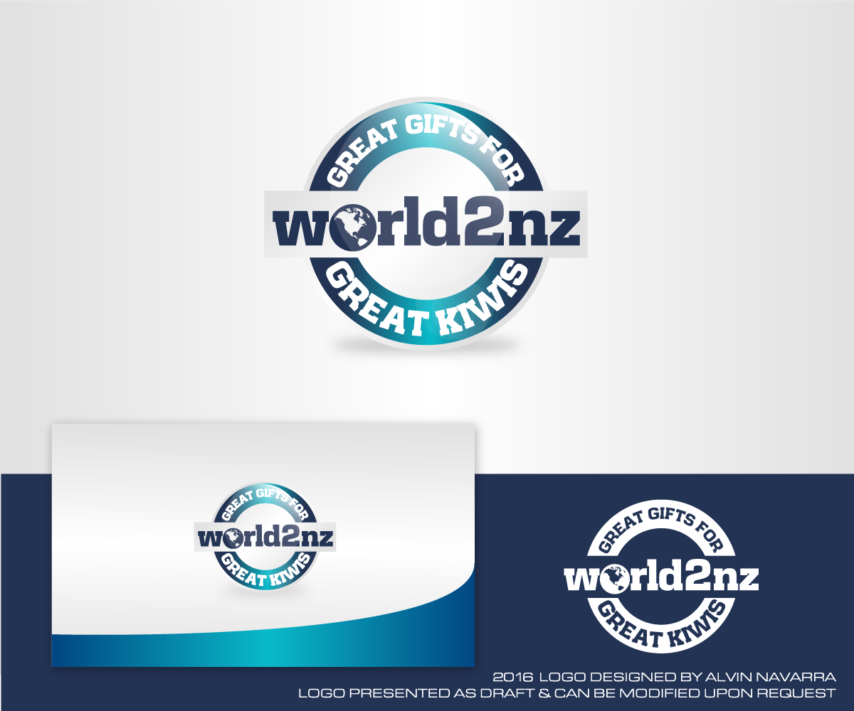 Logo Design by alvinnavarra for World2NZ Gift Center Ltd | Design #9521723
