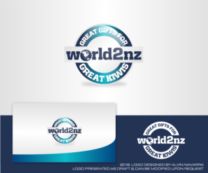 Logo Design by alvinnavarra for World2NZ Gift Center Ltd | Design: #9521723