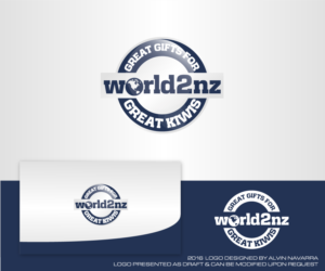 Logo Design by alvinnavarra for World2NZ Gift Center Ltd | Design: #9523459