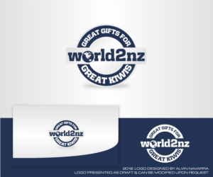 Logo Design by alvinnavarra for World2NZ Gift Center Ltd | Design: #9533856